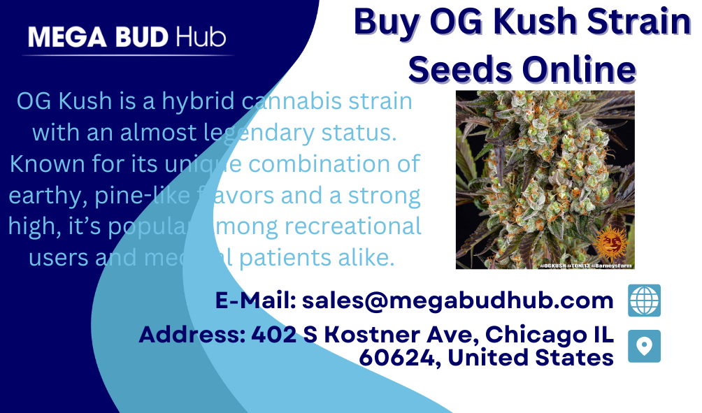 Buy OG Kush Strain Seeds Online