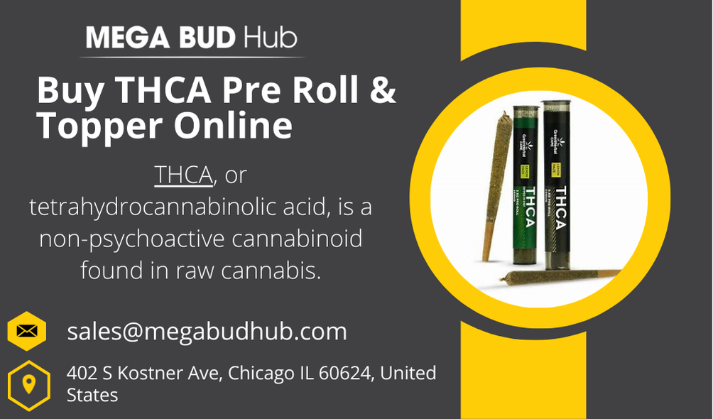 Buy THCA Pre Roll & Topper Online